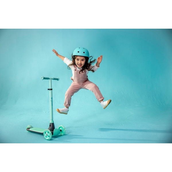 Фото - Триколісний самокат YVolution YGlider Kiwi Зеленый (Y101259)