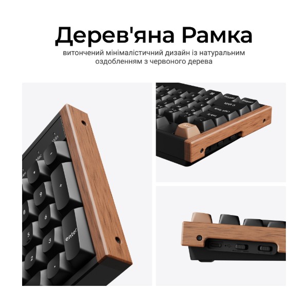Фото - Клавіатура бездротова Keychron K10 HE Magnetic Switch Black RGB (K10H-F1-UA)