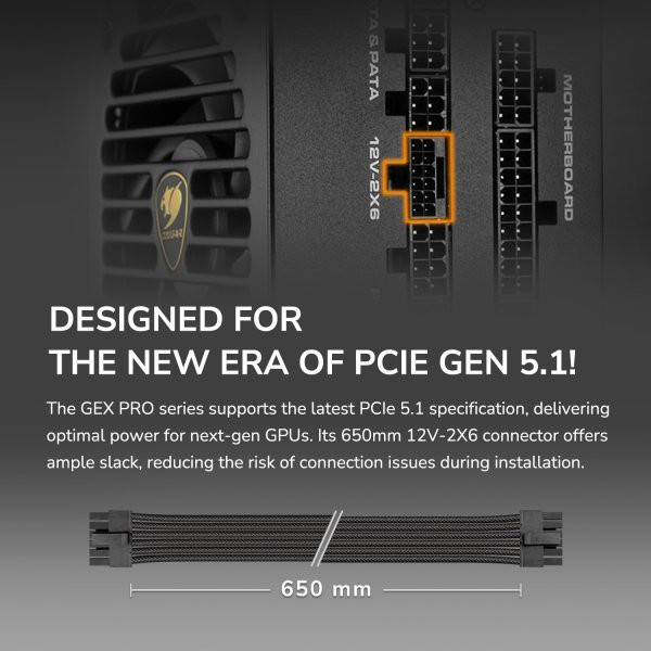 Фото - Блок живлення для ПК Cougar 850 Вт (GEX PRO 850)