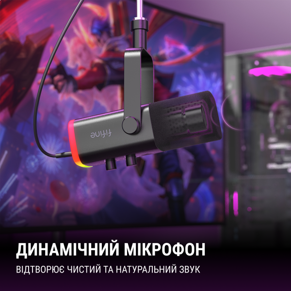 Фото - Микрофон для компьютера проводной Fifine Ampligame AM8