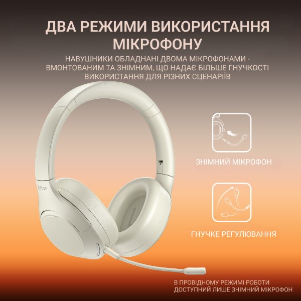 Фото - Гарнитура беспроводная Fifine X3W Wireless White