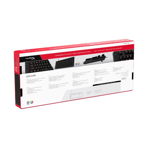 Фото - Клавиатура проводная игровая HyperX Eve 1800 USB Black (B7JE0AA)