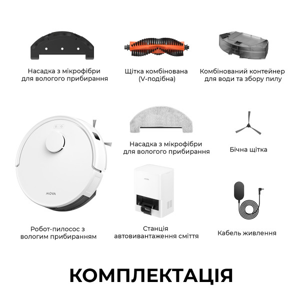 Фото - Робот-пилосос миючий Mova E20 Plus (RLE22GD)