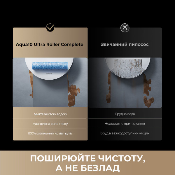 Фото - Робот-пилосос миючий Dreame Aqua 10 Roller White (RLH31CE-wh)