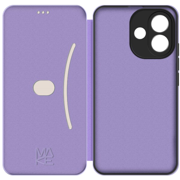 Фото - Чохол для смартфону MAKE Flip for Xiaomi Redmi Note 17, Celestial Purple (MCP-XRN17CP)