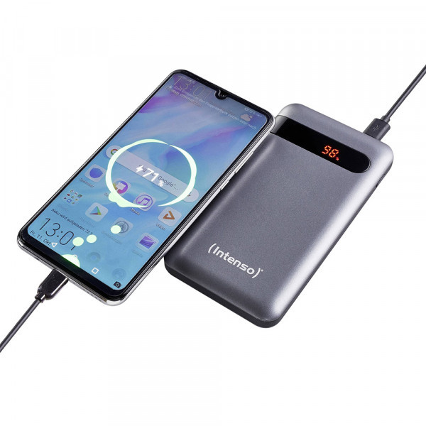 Фото - Батарея мобільна Intenso 10000 mAh 3 A USB-C 
Grey (7332330)