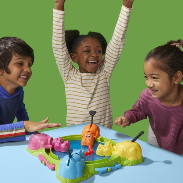 Фото - Настільна гра (5-7 років) Hasbro Голодні Бегемотики (F8815)