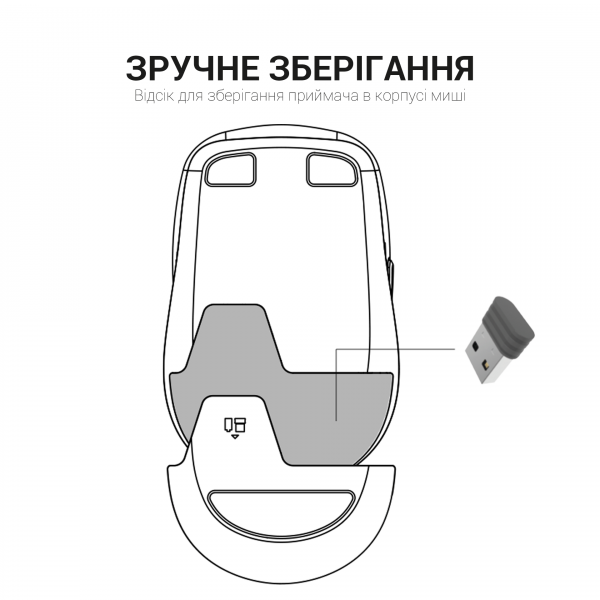 Фото - Мышь беспроводная Officepro M315B