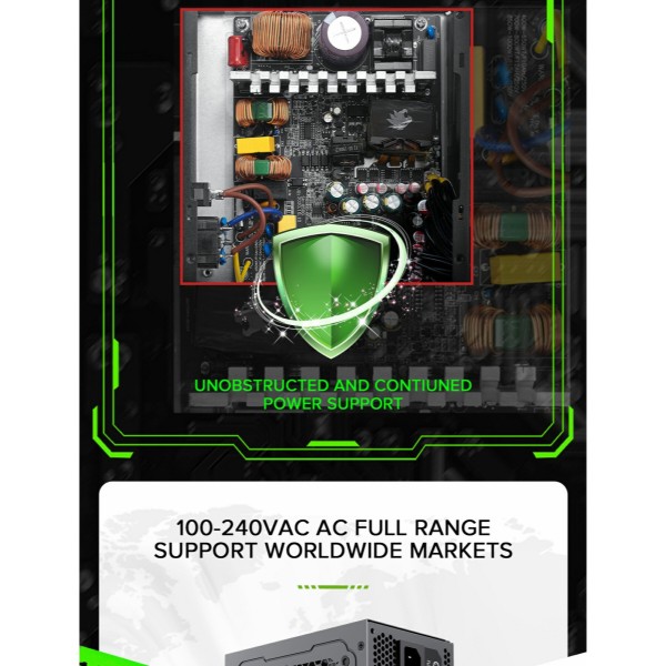 Фото - Блок живлення для ПК Gamemax GX-800