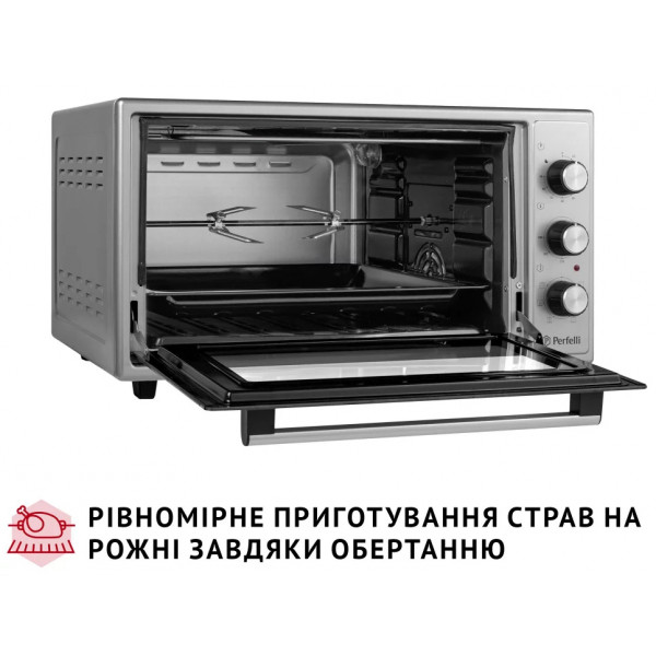 Фото - Печь электрическая Perfelli SIERRA 48 GREY