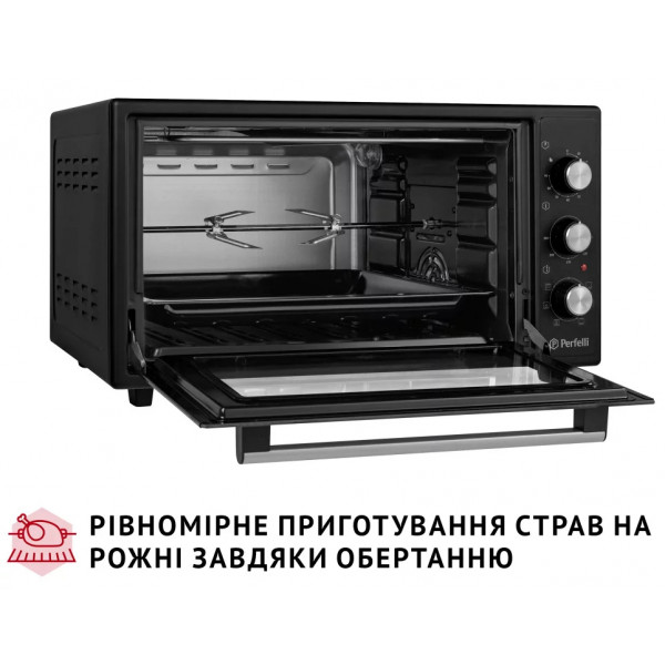 Фото - Печь электрическая Perfelli SIERRA 48 BLACK