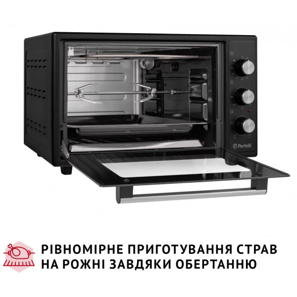 Фото - Піч електрична Perfelli MIRAGE 37 BLACK