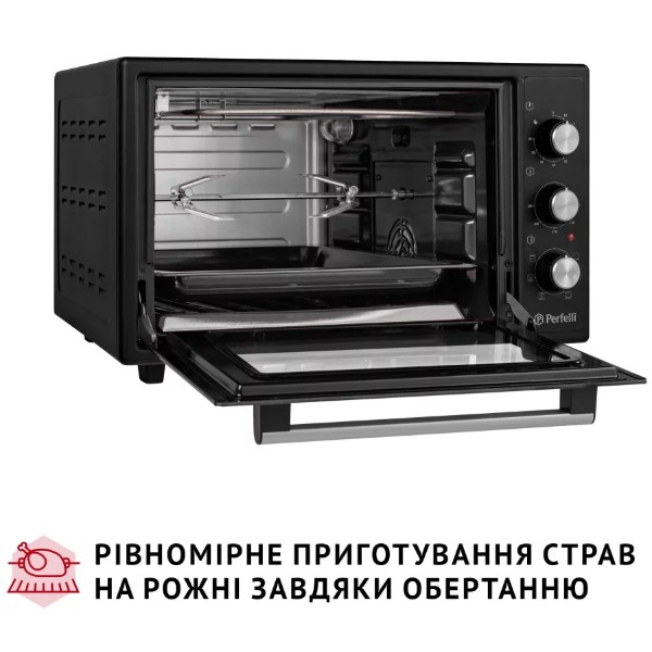 Фото - Печь электрическая Perfelli SIERRA 37 BLACK