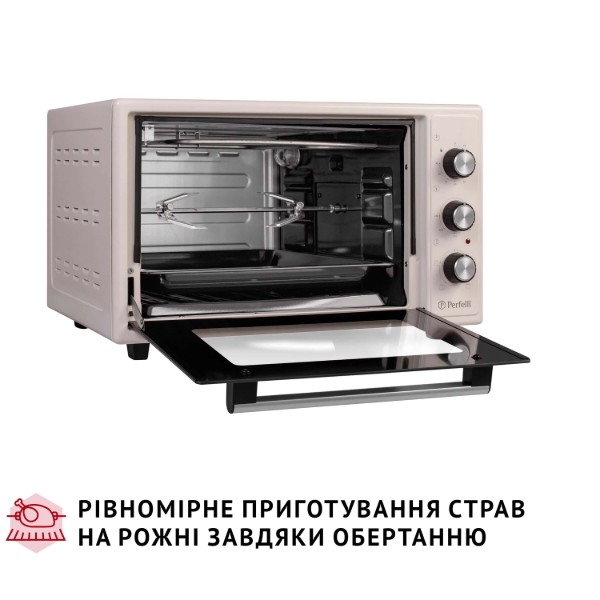 Фото - Піч електрична Perfelli MIRAGE 37 IVORY