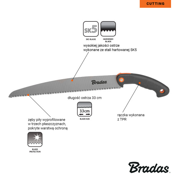 Фото - Ножовка BRADAS V-SERIES CUTTER (KT-V1403)