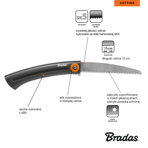 Фото - Ножівка BRADAS V-SERIES HENDY (KT-V1421)