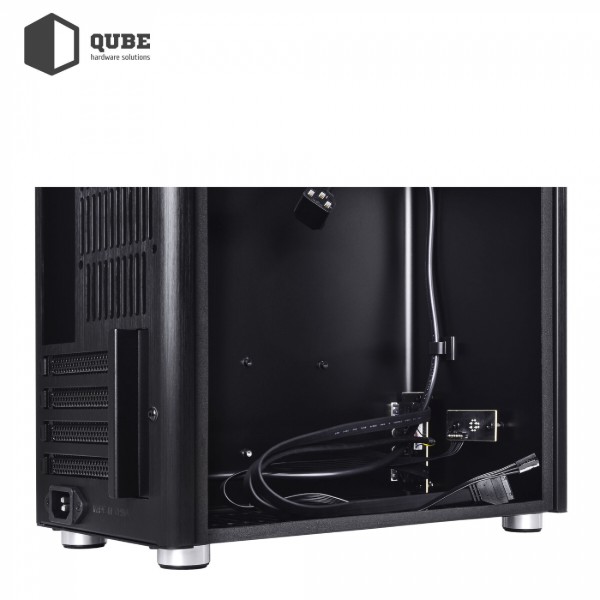 Фото - Корпус QUBE V9 Aluminum Black (QBV9M_WBNU3)