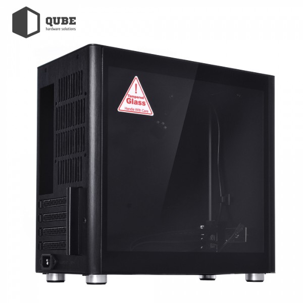 Фото - Корпус QUBE V9 Aluminum Black (QBV9M_WBNU3)