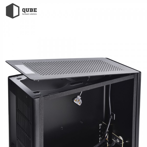 Фото - Корпус QUBE V9 Aluminum Black (QBV9M_WBNU3)