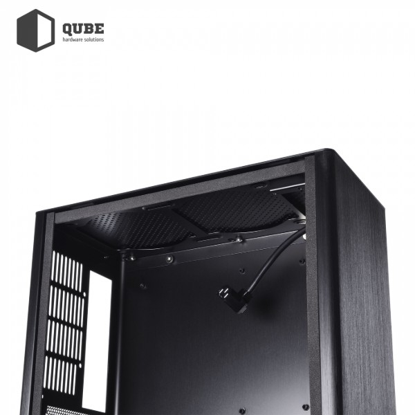Фото - Корпус QUBE V9 Aluminum Black (QBV9M_WBNU3)