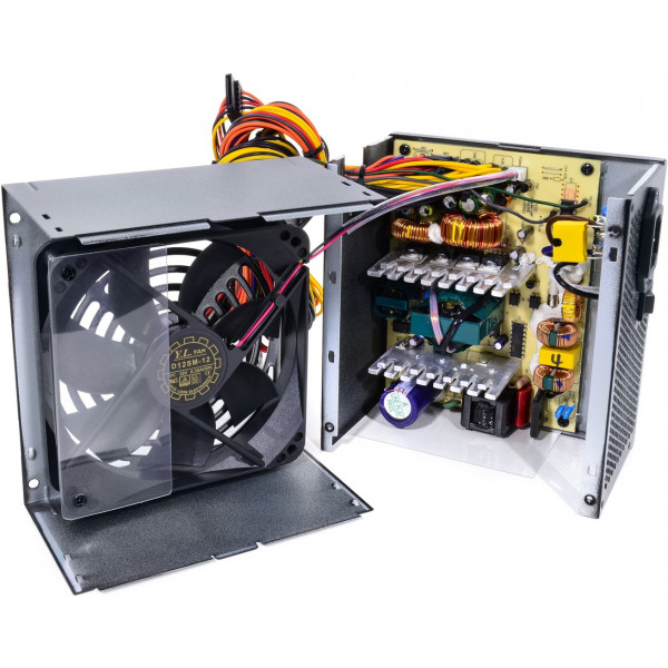 Фото - Блок живлення для ПК QUBE 600W 80+ (QBC-GPS600A12)