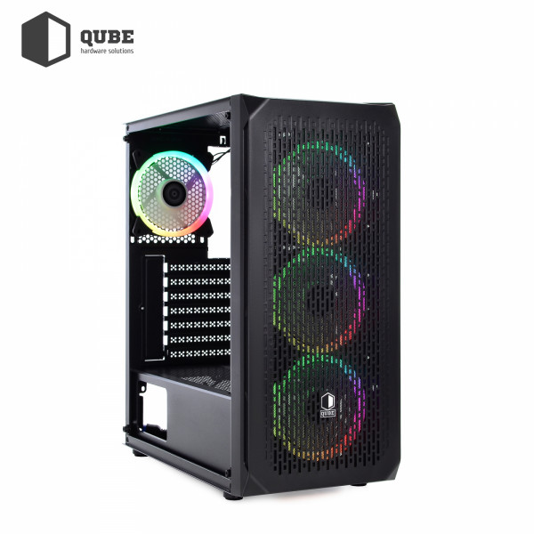 Фото - Корпус QUBE Black (SHADOW_FCNU3)