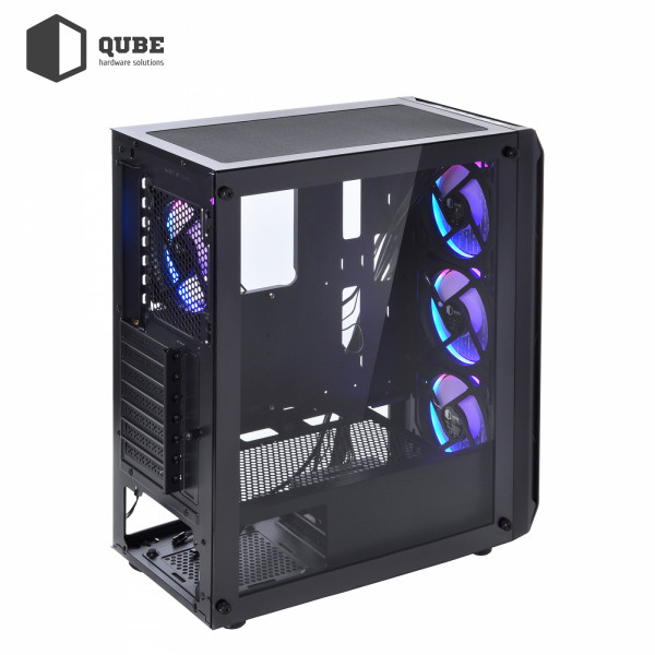 Фото - Корпус QUBE Black (SHADOW_FCNU3)