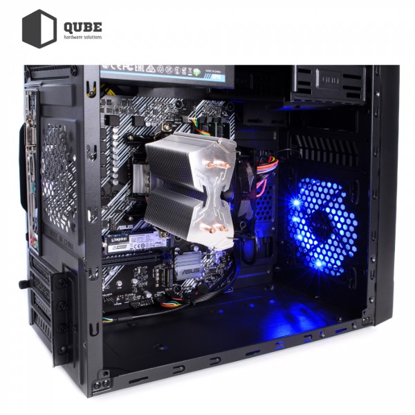 Фото - Системний блок QUBE QB i7 12700F GT 1030 2GB 164 (i712700FGT10302GB164)