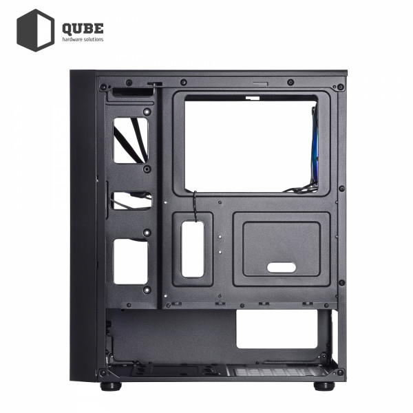 Фото - Мікропошкодження - Корпус QUBE CARNIVAL Black (CARNIVAL_FCNU3)