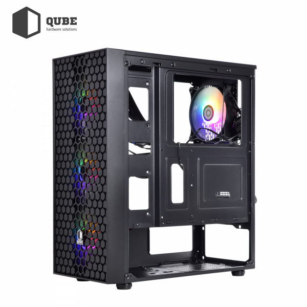 Фото - Мікропошкодження - Корпус QUBE CARNIVAL Black (CARNIVAL_FCNU3)