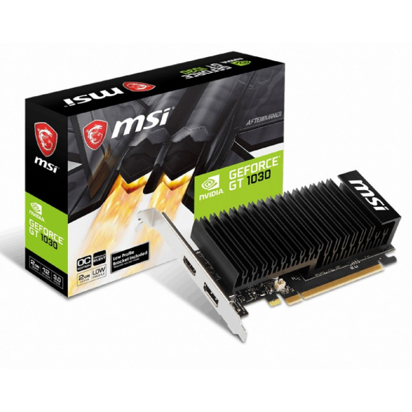 Фото - Відеокарта MSI Nvidia GeForce (GT 1030 2GHD4 LP OC)