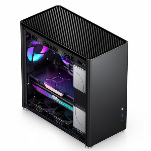 Фото - Корпус Jonsbo D40 Aluminum Black