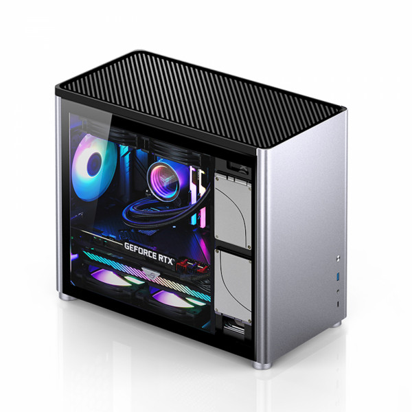 Фото - Корпус Jonsbo D30 Aluminum Silver