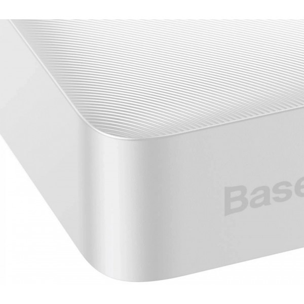 Фото - Батарея мобільна Baseus Bipow 20000mAh 2xUSB+Typ C 15W USB to Micro USB (PPBD050102)