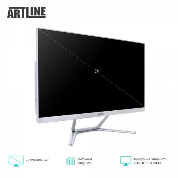 Фото - Комп'ютер-моноблок Artline Home G40 (G40v18Winw)