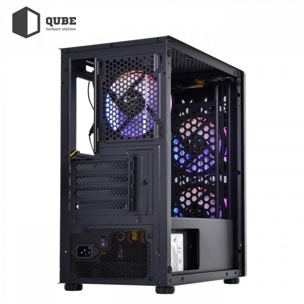 Фото - Корпус QUBE Black (BLOCK_FMMU3)
