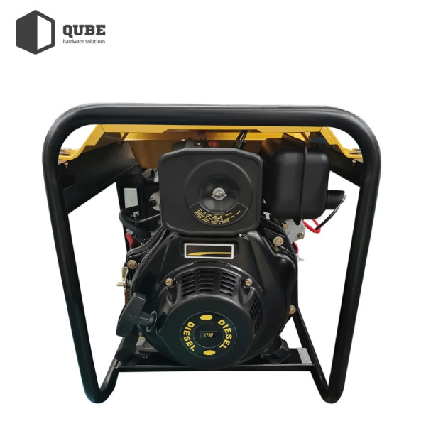 Фото - Генератор дизельний QUBE QED4000XE