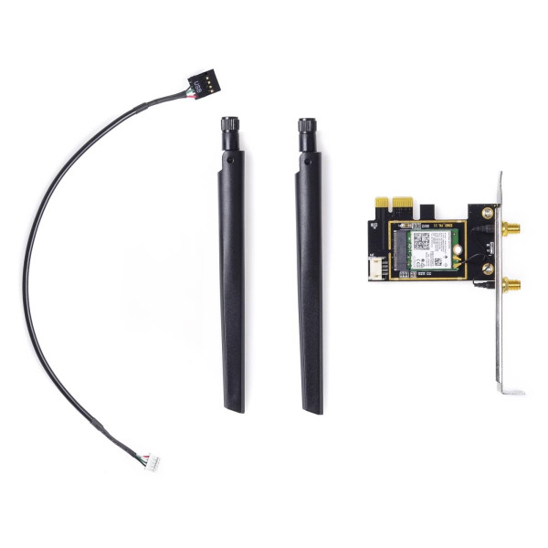 Фото - Адаптер мережі WiFi
 Intel AX210+Adapter
