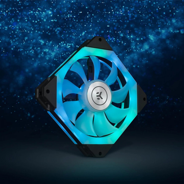 Фото - Корпусний вентилятор EKWB EK-Quantum Impulse 120 D-RGB - Black (3831109854198)