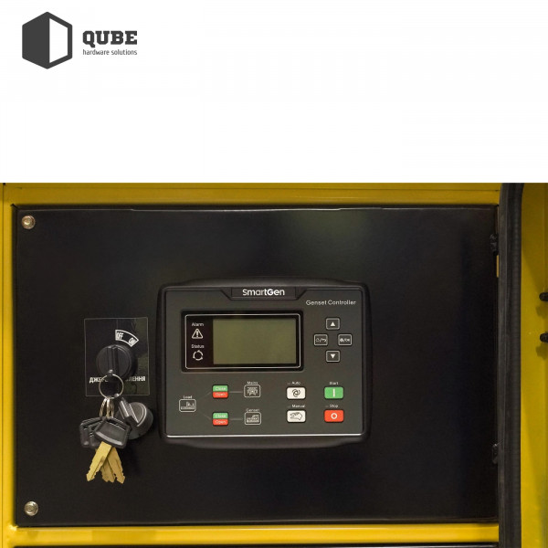 Фото - Генератор дизельний QUBE 23KS-ATS