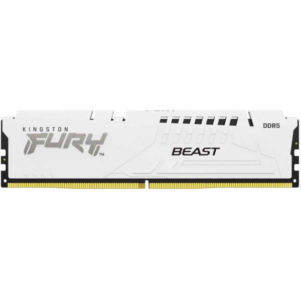 Фото - Память DDR Kingston Fury Beast White DDR5-6000 32Gb (2x16GB) CL40-40-40 1.35V XMP (KF560C40BWK2-32)