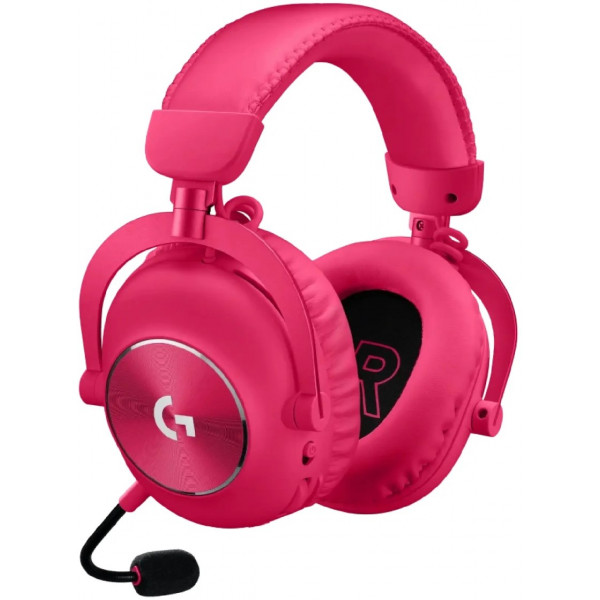 Фото - Гарнитура беспроводная игровая Logitech G PRO X 2 LightSpeed Wireless Magenta (981-001275)