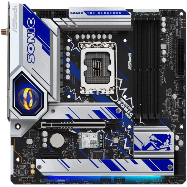 Фото - Материнская плата ASRock B760M PG SONIC WIFI DDR5 Фото - Материнская плата ASRock B760M PG SONIC WIFI DDR5