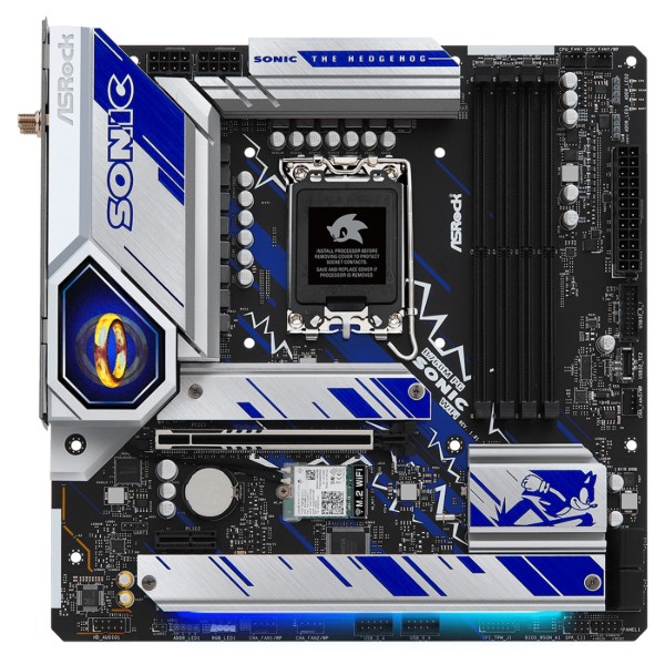 Фото - Материнская плата ASRock B760M PG SONIC WIFI DDR5