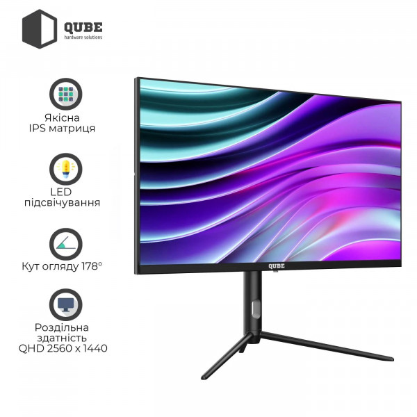Фото - Монитор игровой QUBE Overlord G27Q180