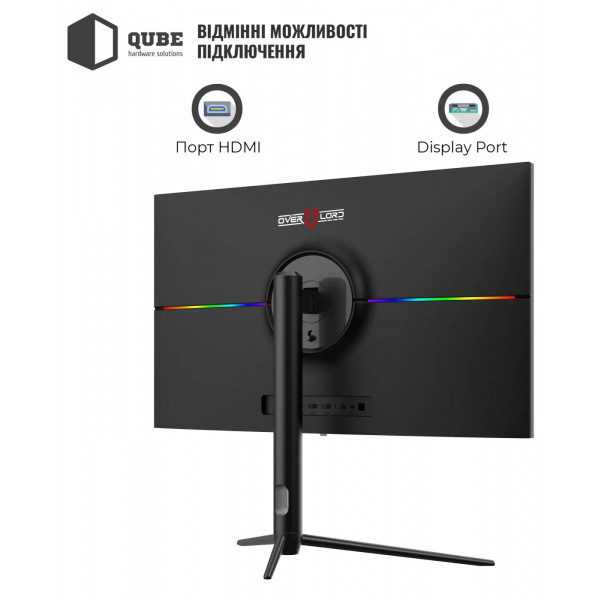 Фото - Монитор игровой QUBE Overlord G27Q180