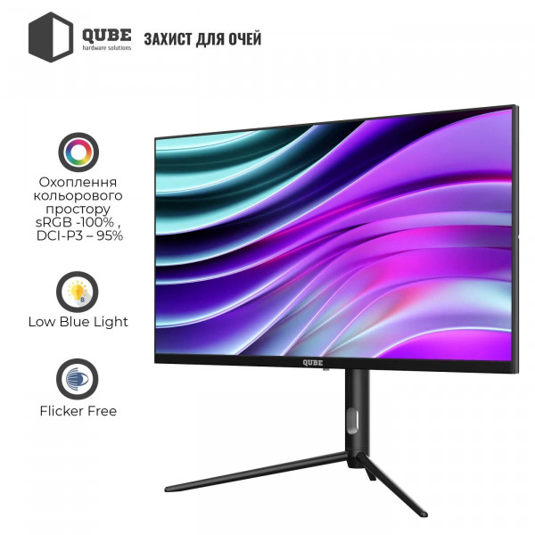 Фото - Монитор игровой QUBE Overlord G27Q180