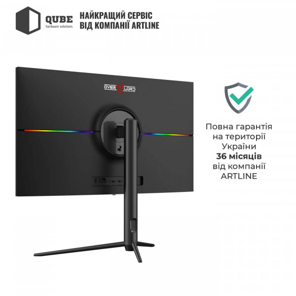 Фото - Монитор игровой QUBE Overlord G27Q180