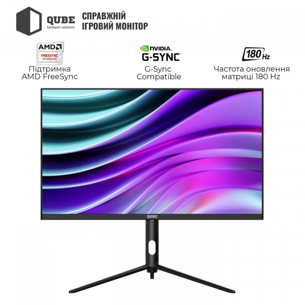 Фото - Монитор игровой QUBE Overlord G27Q180