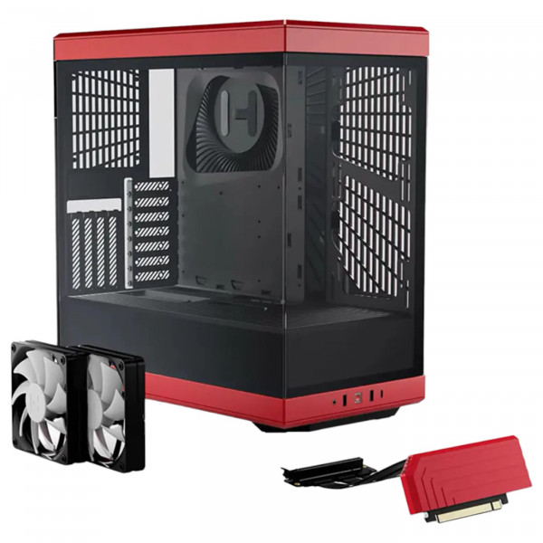 Фото - Корпус Hyte Y40 Black-Red (CS-HYTE-Y40-BR)